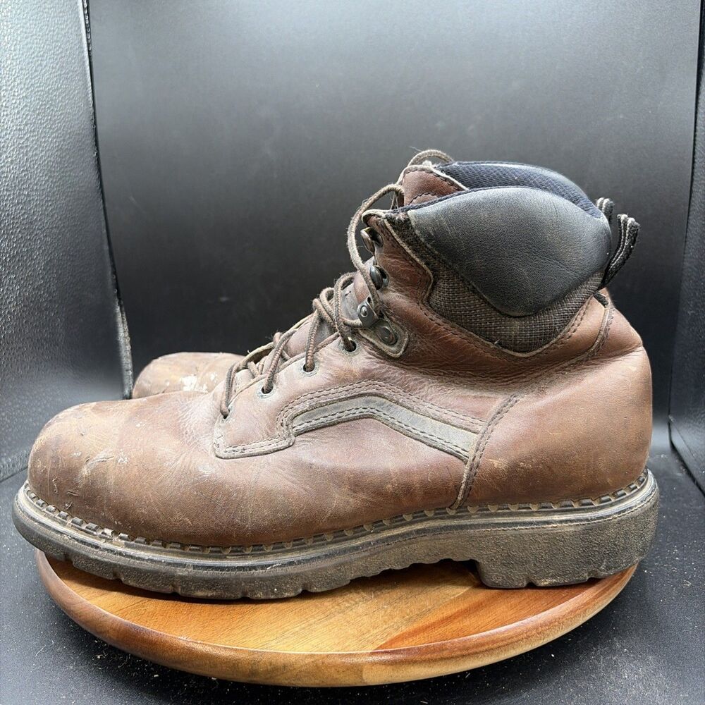 Red Wing Dynaforce Men's Size 10.5 D Steel Toe Work Boots Brown 2226 Distressed